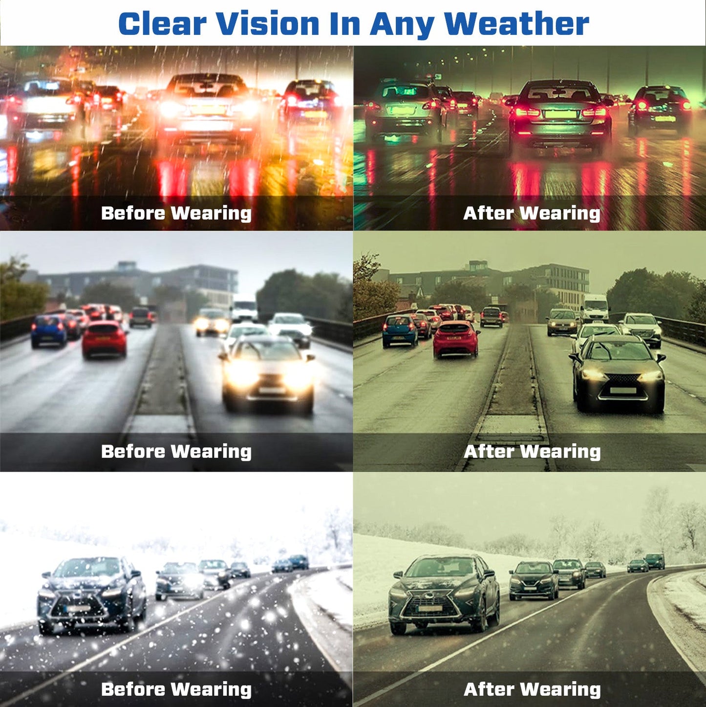 🚗 2025 Upgraded 75% OFF 💥 GlareX HD Photochromic Polarized Car Visor ✨ See Clearer, Drive Safer