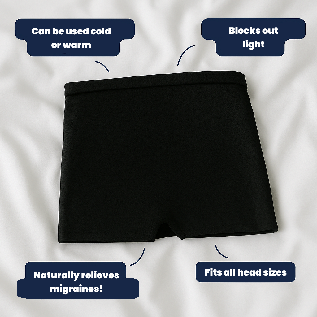 🌟Migraine Soothing Cap🌟Compression + temperature therapy, drug-free migraine aid.