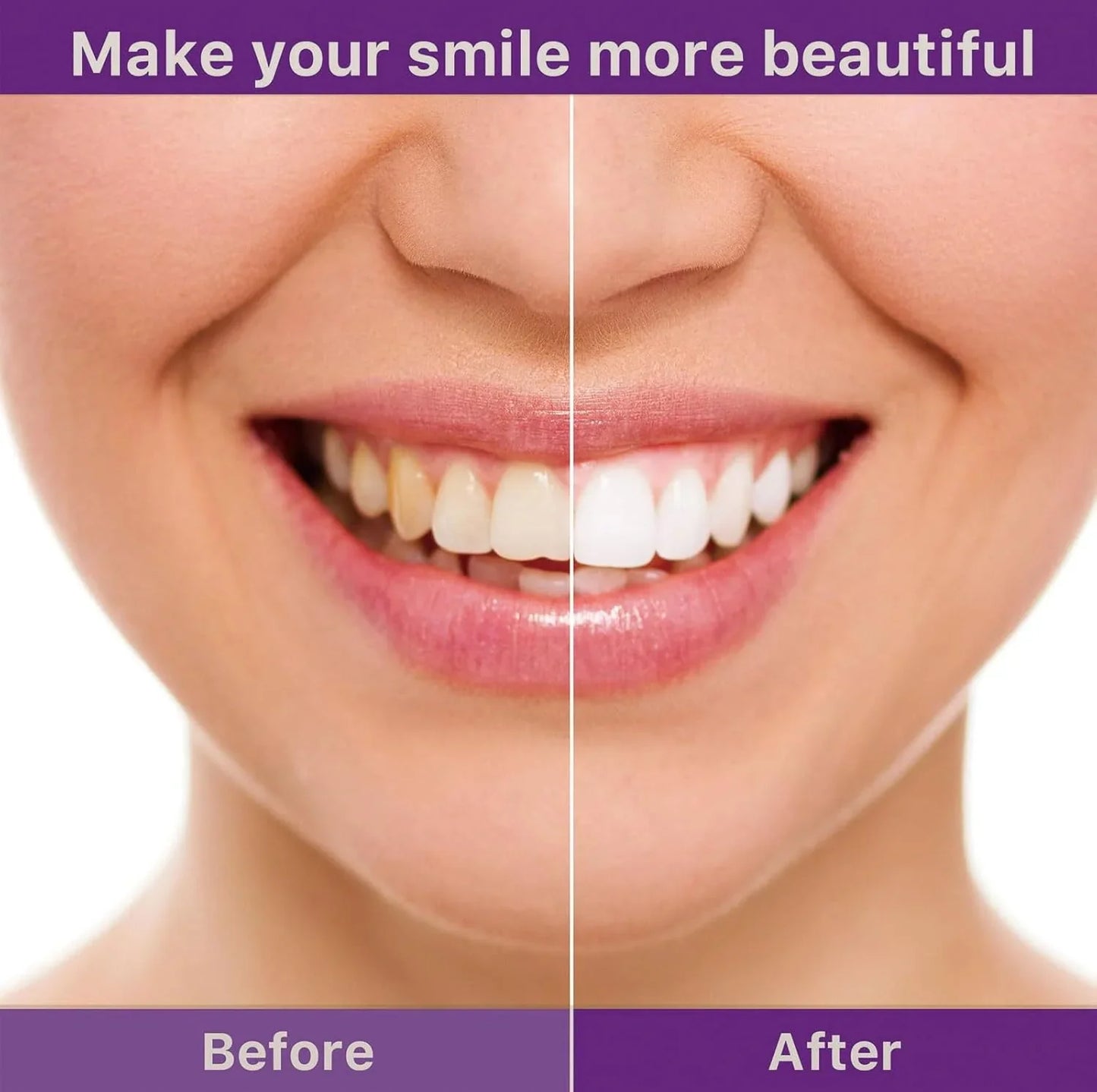 Final 3 Hours: 60%OFF🔥Teeth Whitening Powder & Vegan Powder - Peroxide-Free, Removes Stains - Daily Brightening Formula