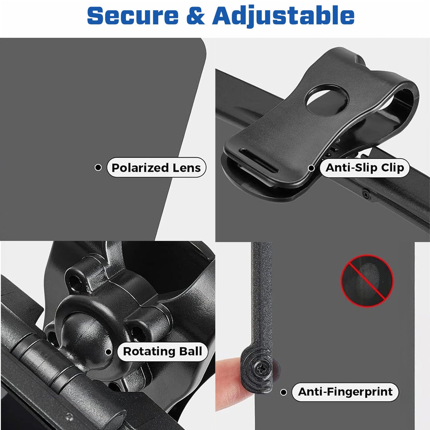 🚗 2025 Upgraded 75% OFF 💥 GlareX HD Photochromic Polarized Car Visor ✨ See Clearer, Drive Safer