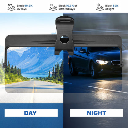 🚗 2025 Upgraded 75% OFF 💥 GlareX HD Photochromic Polarized Car Visor ✨ See Clearer, Drive Safer