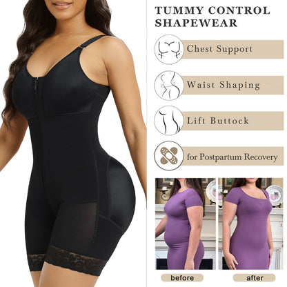 Sale Happening Now:40% OFF Tummy Control Butt Lifter Shaper | Zipper Crotch + Detachable Shoulder Straps, Ideal for All-Day Use
